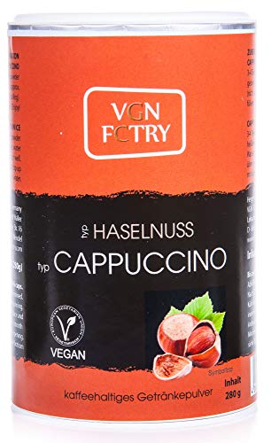 VGN FCTRY INSTANT Typ CAPPUCCINO Haselnuss, 280g VGN FCTRY INSTANT Typ CAPPUCCINO Haselnuss, 280g von VGN FCTRY