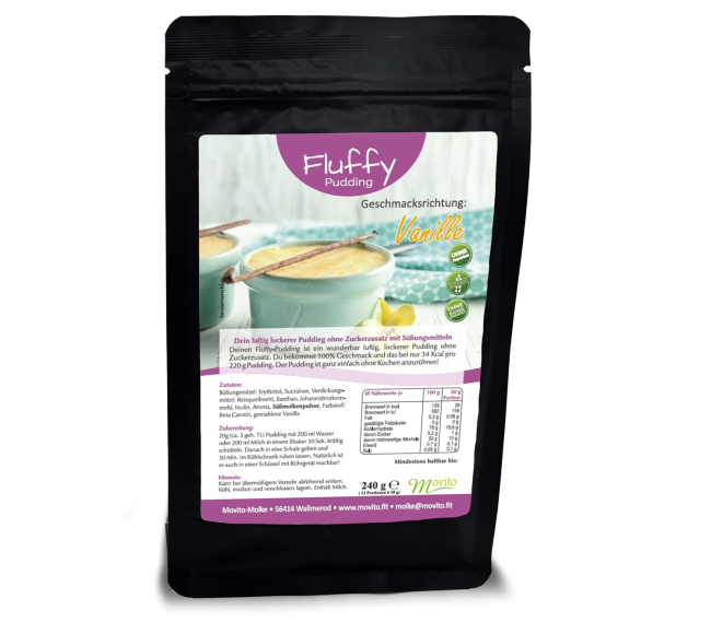 Vanille Fluffy-Pudding Vanille Fluffy-Pudding