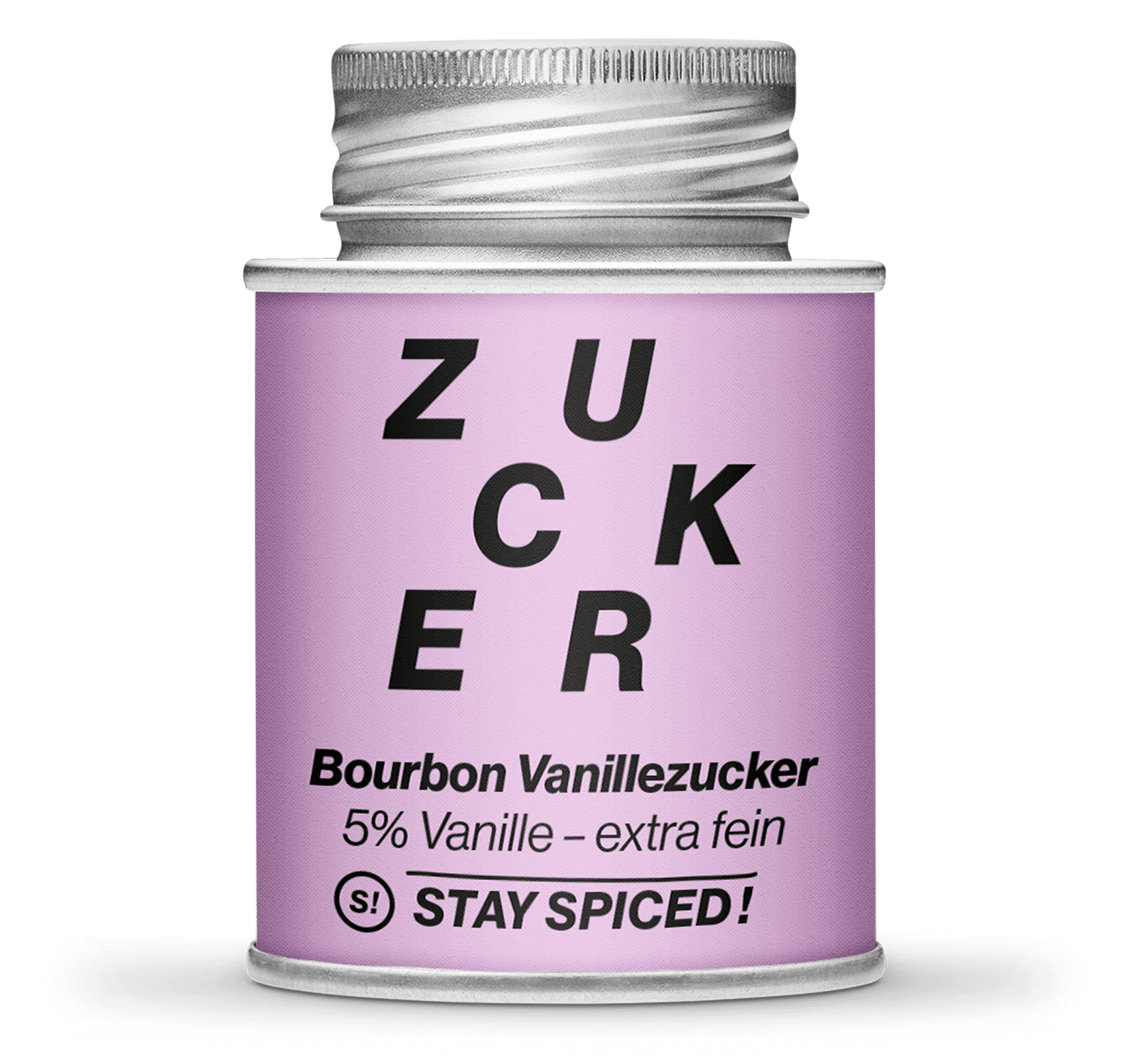 Vanillezucker 5% Bourbonvanille, Backzucker, extra-fein