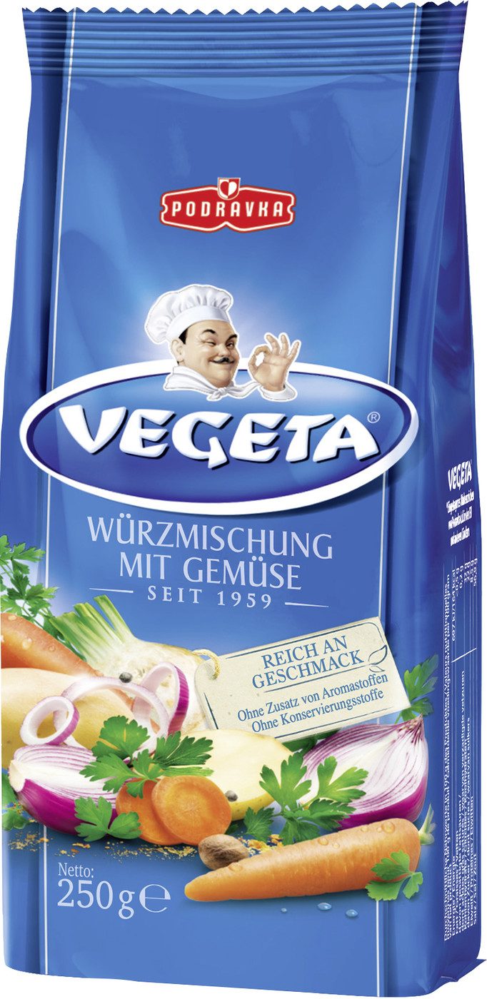 Vegeta Würzmischung mit Gemüse 250G Vegeta Würzmischung mit Gemüse 250G