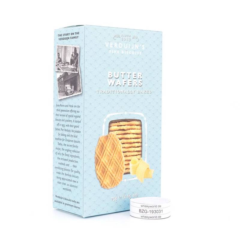 Verduijn's Butter Wafers Butterwaffeln 75 g