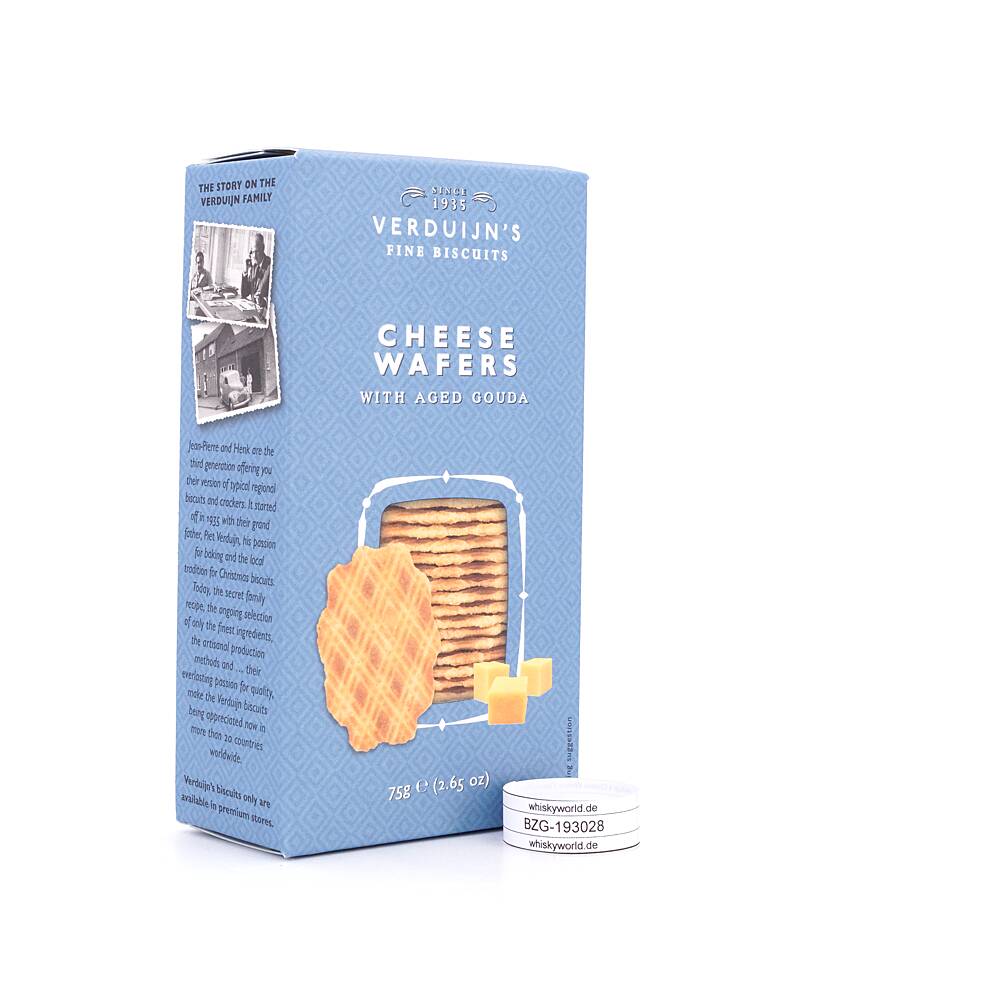 Verduijn's Cheese Wafers Käsewaffeln 75 g