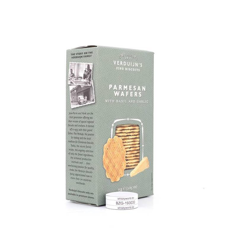 Verduijn's Parmesan Wafers Waffeln mit Parmesan, 75 g