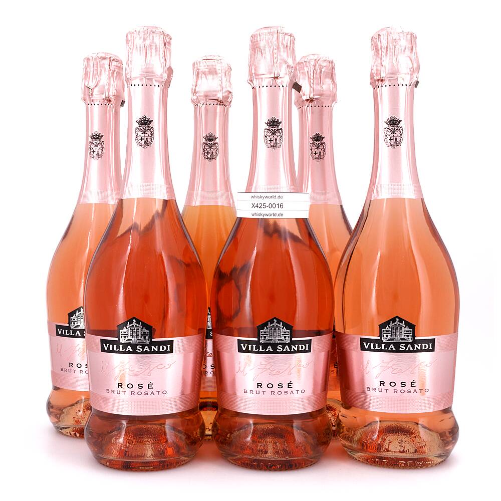 Villa Sandi il Fresco rose Spumante Brut 6er Sparset 4,50 L/ 11.5% vol Villa Sandi il Fresco rose Spumante Brut 6er Sparset 4,50 L/ 11.5% vol