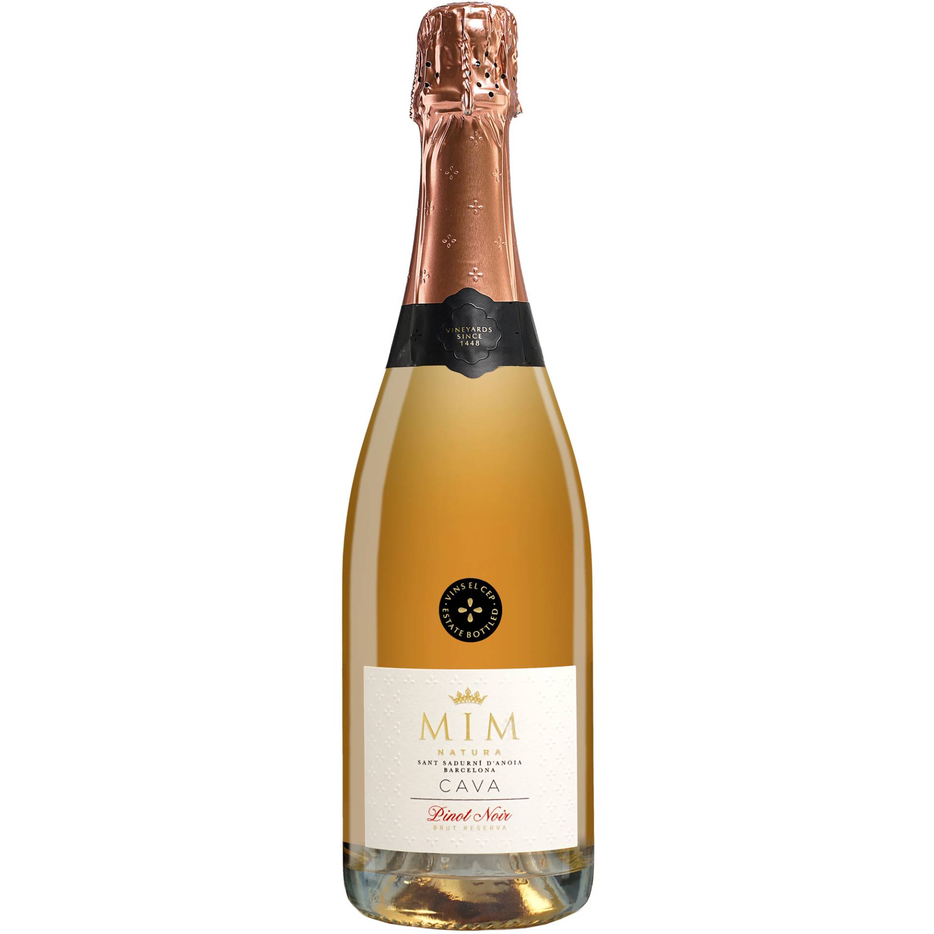 Vins El Cep MIM Natura Brut Reserva Rosat 2019 0.75L 12% Vol. Trocken aus Spanien Vins El Cep MIM Natura Brut Reserva Rosat 2019 0.75L 12% Vol. Trocken aus Spanien