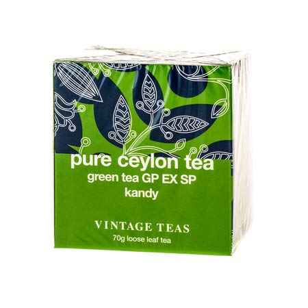 Vintage Teas Pure Ceylon Tea - Green Tea GP EX SP - 70g (70g) von Vintage Teas