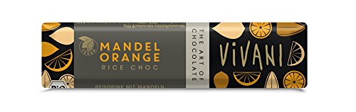 Vivani Bio Mandel Orange Rice Choc Riegel (2 x 35 gr) von Vivani