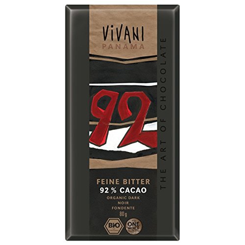 Vivani - dunkle Schokolade 92% - 80 g von Vivani