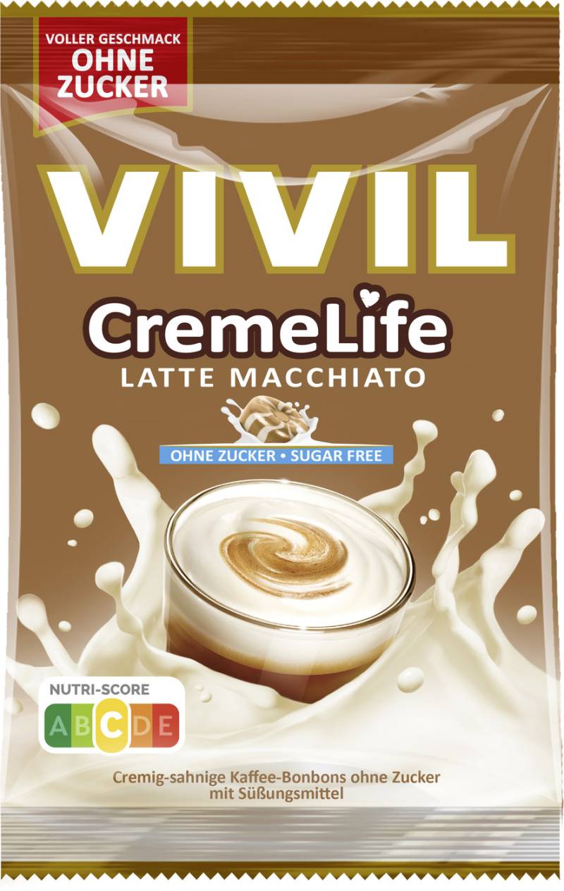 Vivil CremeLife Latte Macchiato zuckerfrei 110G