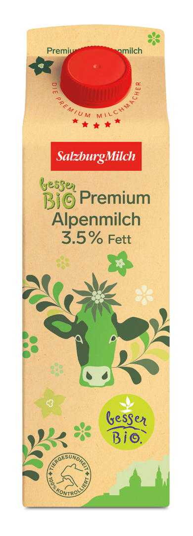 Vollmilch 3,5% Bio von SalzburgMilch GmbH