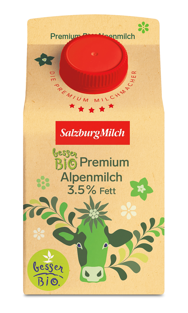 Vollmilch 3,5% Bio Vollmilch 3,5% Bio von SalzburgMilch GmbH
