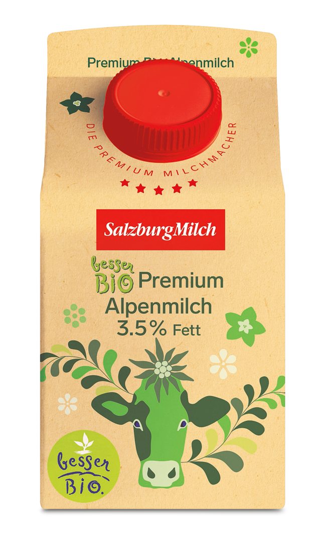 Vollmilch 3,5% Bio von SalzburgMilch GmbH