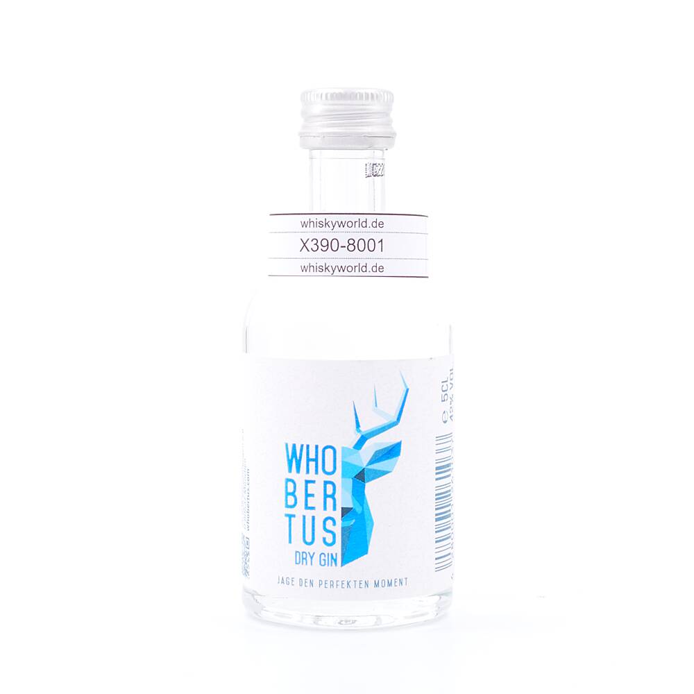 WHOBERTUS Dry Gin Miniatur 0,050 L/ 42.0% vol WHOBERTUS Dry Gin Miniatur 0,050 L/ 42.0% vol