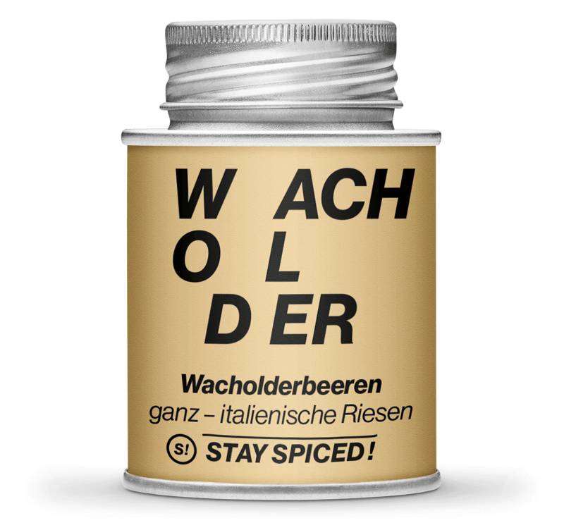 Wacholderbeeren ganz - italienische Riesen, 170ml Schraubdose