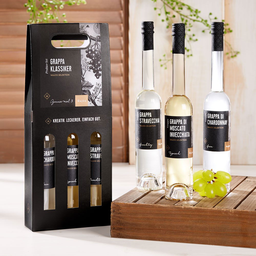 Probierset Grappa Klassiker 3er-Set von Wajos