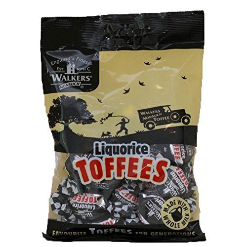 Walkers Nonsuch Lakritz-Toffees (150 g) Beutel
