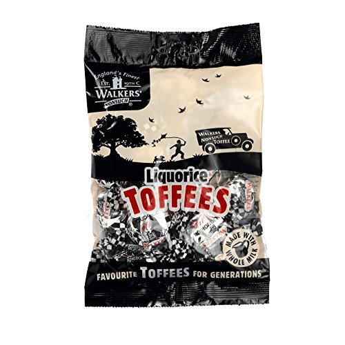 Walkers Nonsuch Licorice Toffees, 5.3 oz., Two bags by Walkers Nonsuch Walkers Nonsuch Licorice Toffees, 5.3 oz., Two bags by Walkers Nonsuch