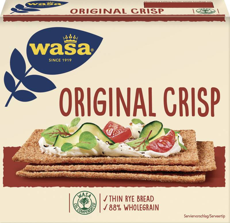 Wasa Knäckebrot Crisp Original 200G