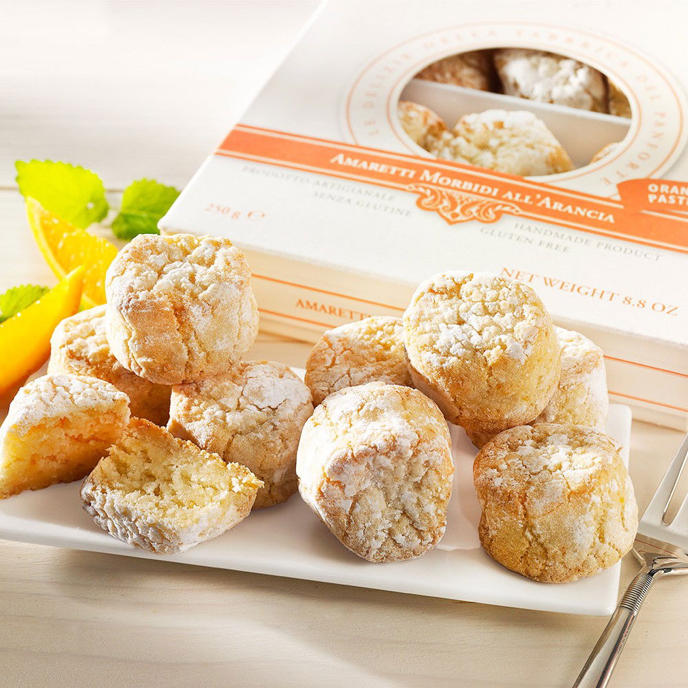 Weiche Amaretti mit Orangen Weiche Amaretti mit Orangen von La Fabbrica del Panforte