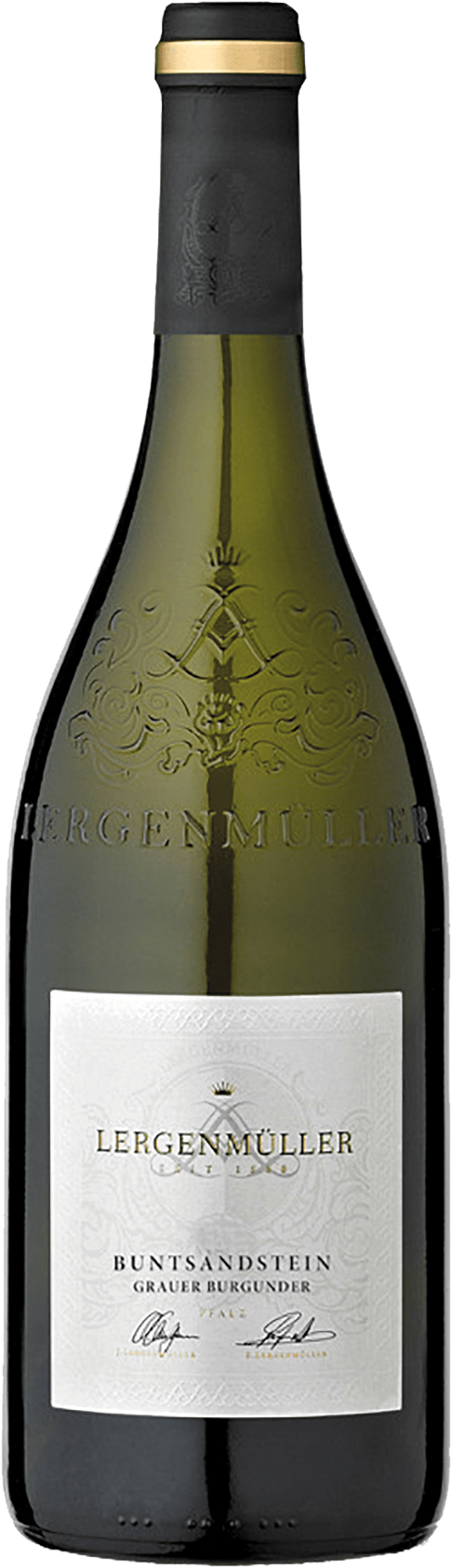 Weingut Lergenmüller Grauer Burgunder Qualitätswein trocken "Buntsandstein" - 2022 Weingut Lergenmüller Grauer Burgunder Qualitätswein trocken "Buntsandstein" - 2022