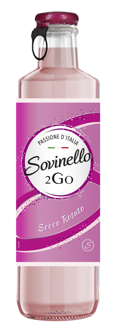 Weinkellerei Hechtsheim Sovinello 2Go Secco Rosato 0,275L