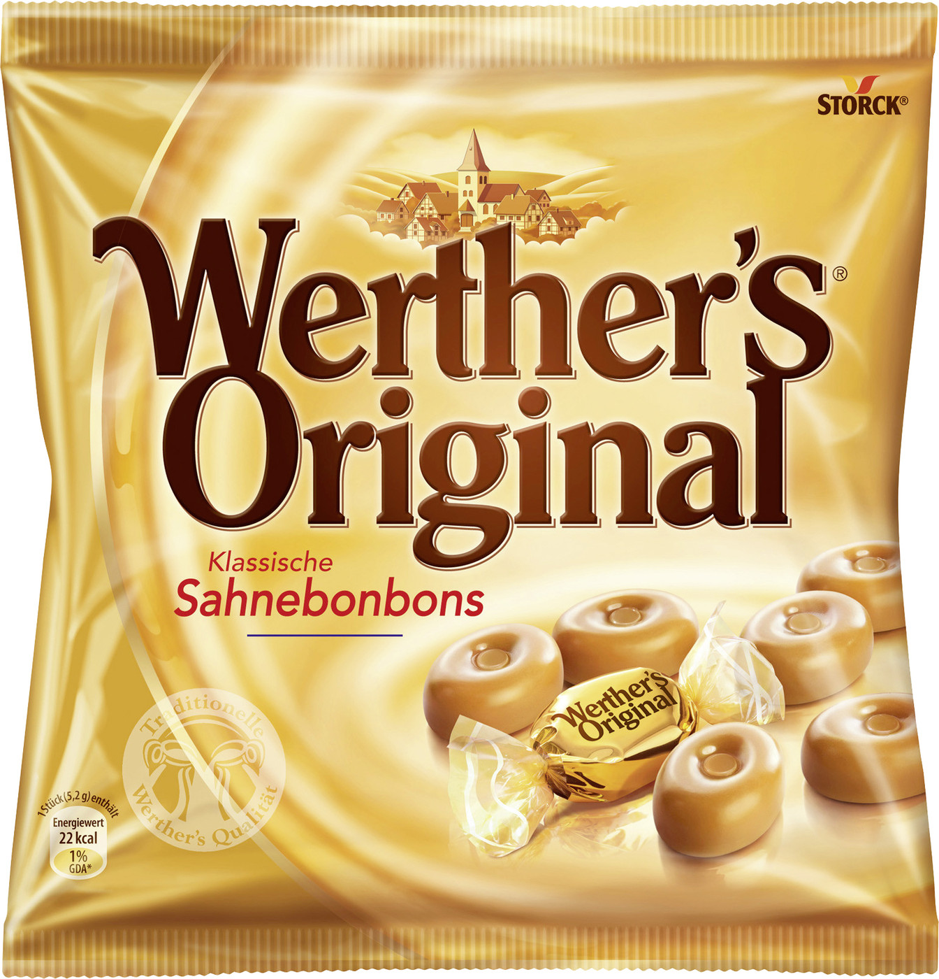 Werther's Original klassische Sahnebonbons 245G