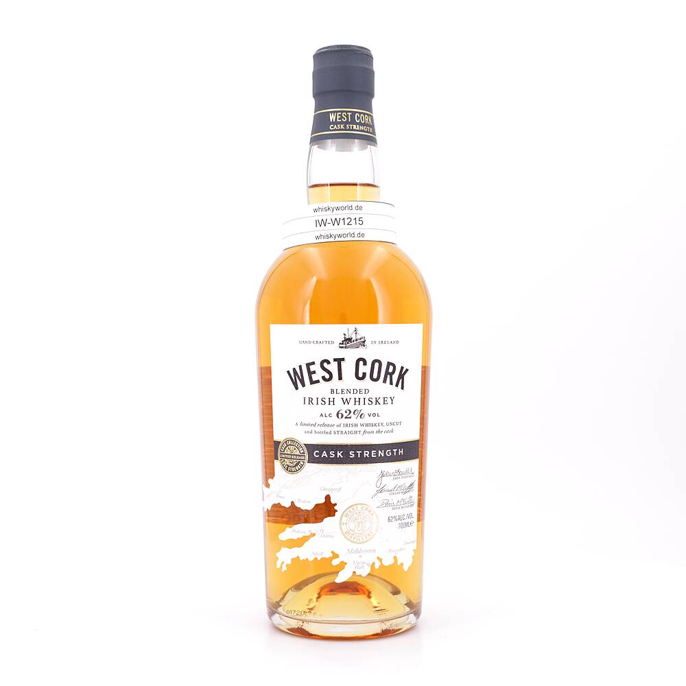 West Cork Cask Strength Irish Whiskey 0,70 L/ 62.0% vol West Cork Cask Strength Irish Whiskey 0,70 L/ 62.0% vol