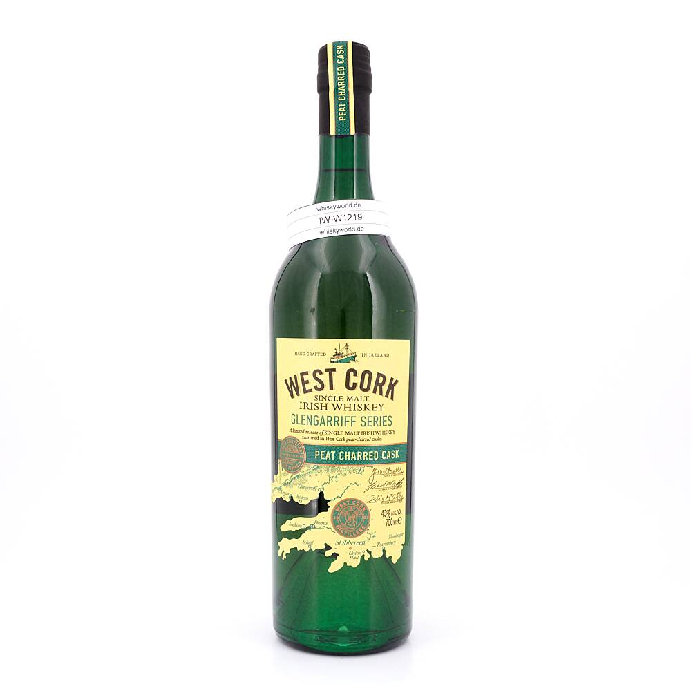 West Cork Single Malt Glengarriff Series Peat 0,70 L/ 43.0% vol West Cork Single Malt Glengarriff Series Peat 0,70 L/ 43.0% vol