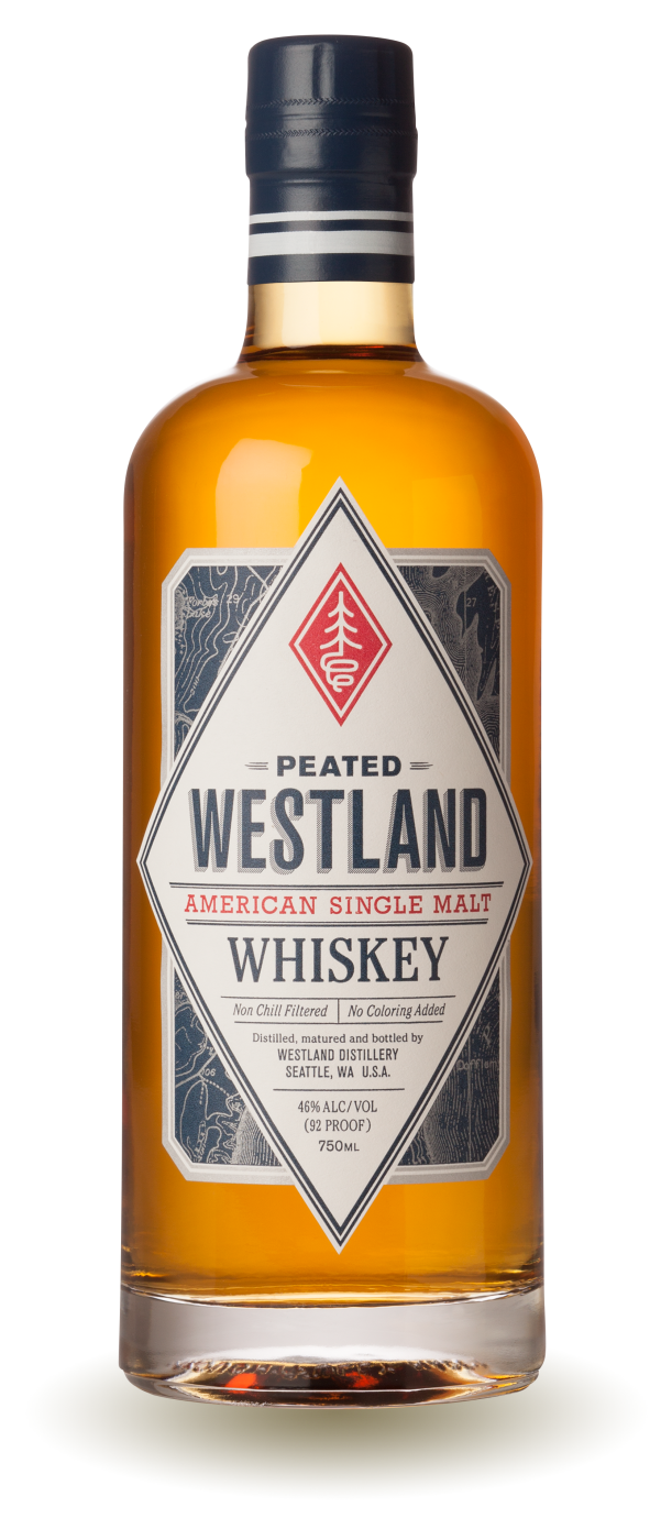 Westland Peated Single Malt Whiskey 46% Westland Peated Single Malt Whiskey 46%