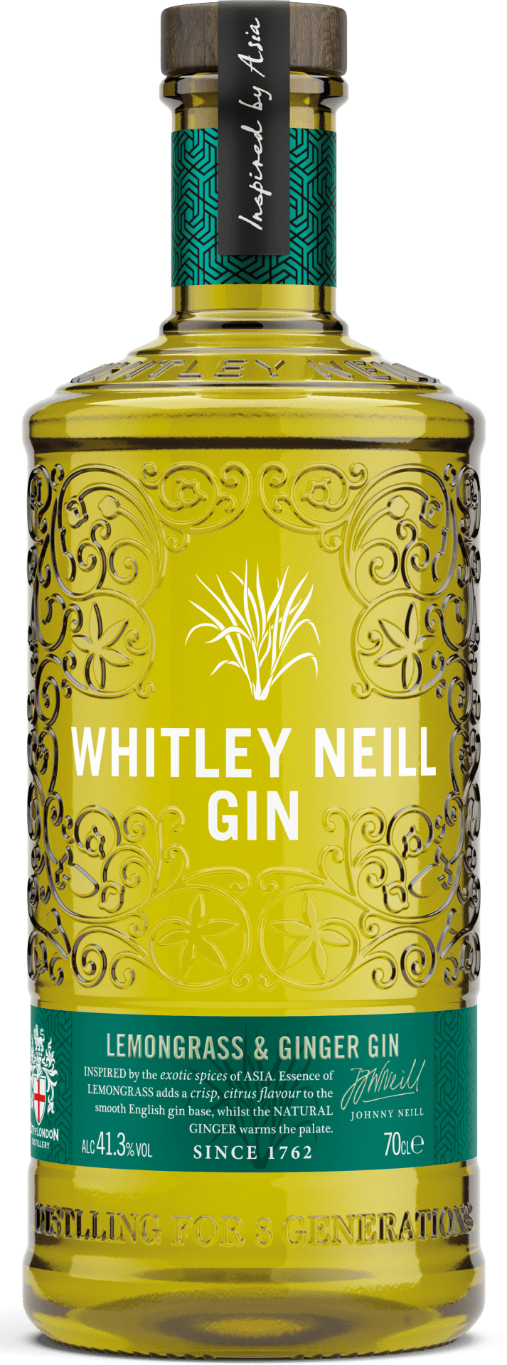 Whitley Neill Lemongrass & Ginger Gin Whitley Neill Lemongrass & Ginger Gin