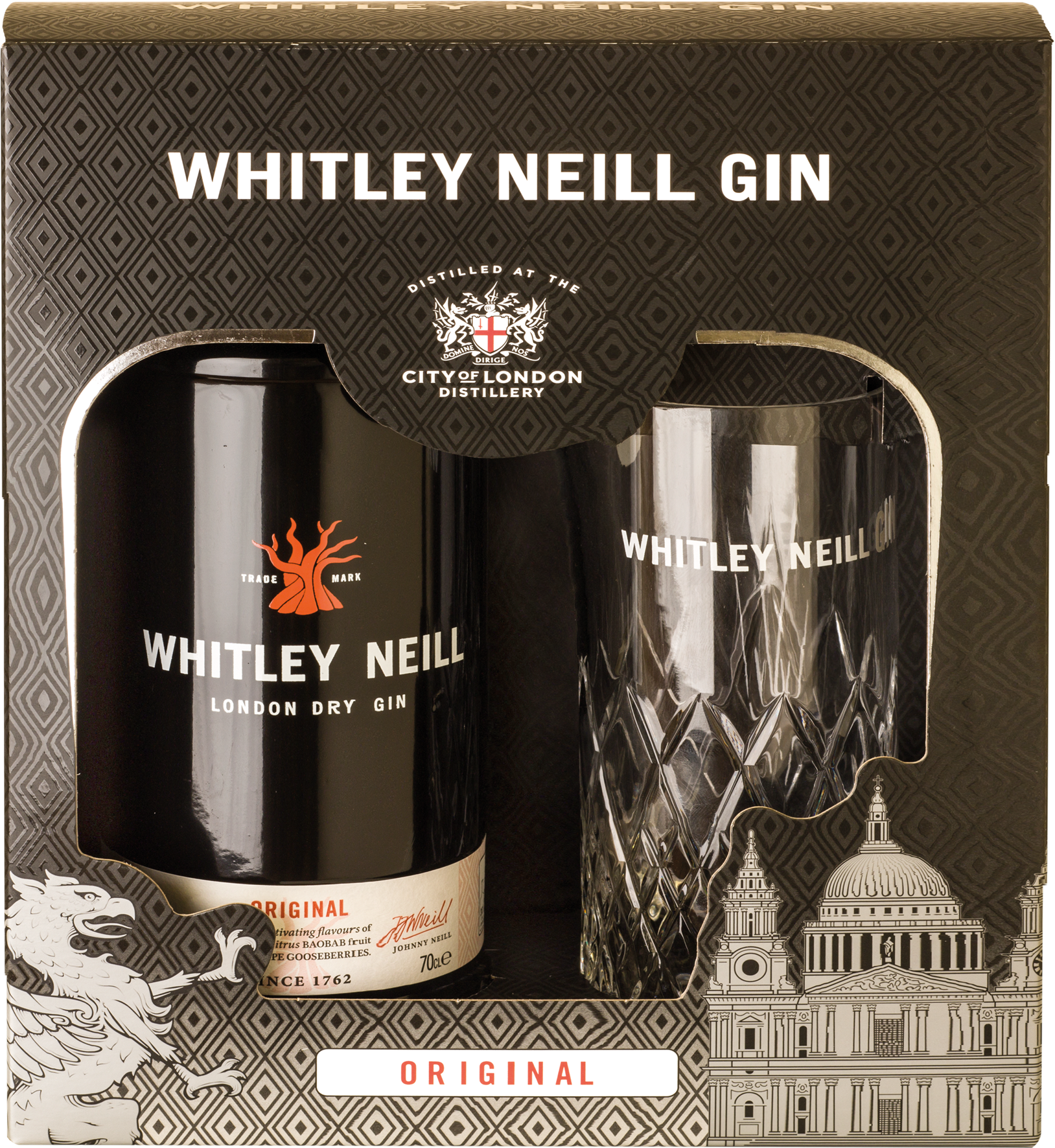 Whitley Neill Original Gin mit Glas Whitley Neill Original Gin mit Glas