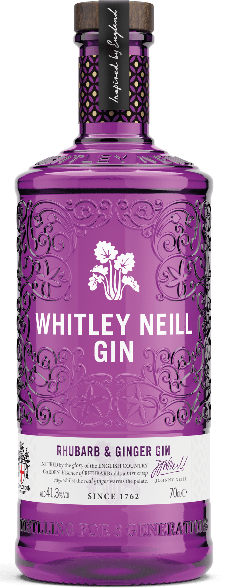 Whitley Neill Rhubarb & Ginger Gin Halewood Whitley Neill Rhubarb & Ginger Gin Halewood