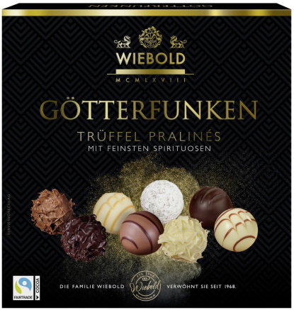 Wiebold Götterfunken Trüffel Pralines 200G Wiebold Götterfunken Trüffel Pralines 200G