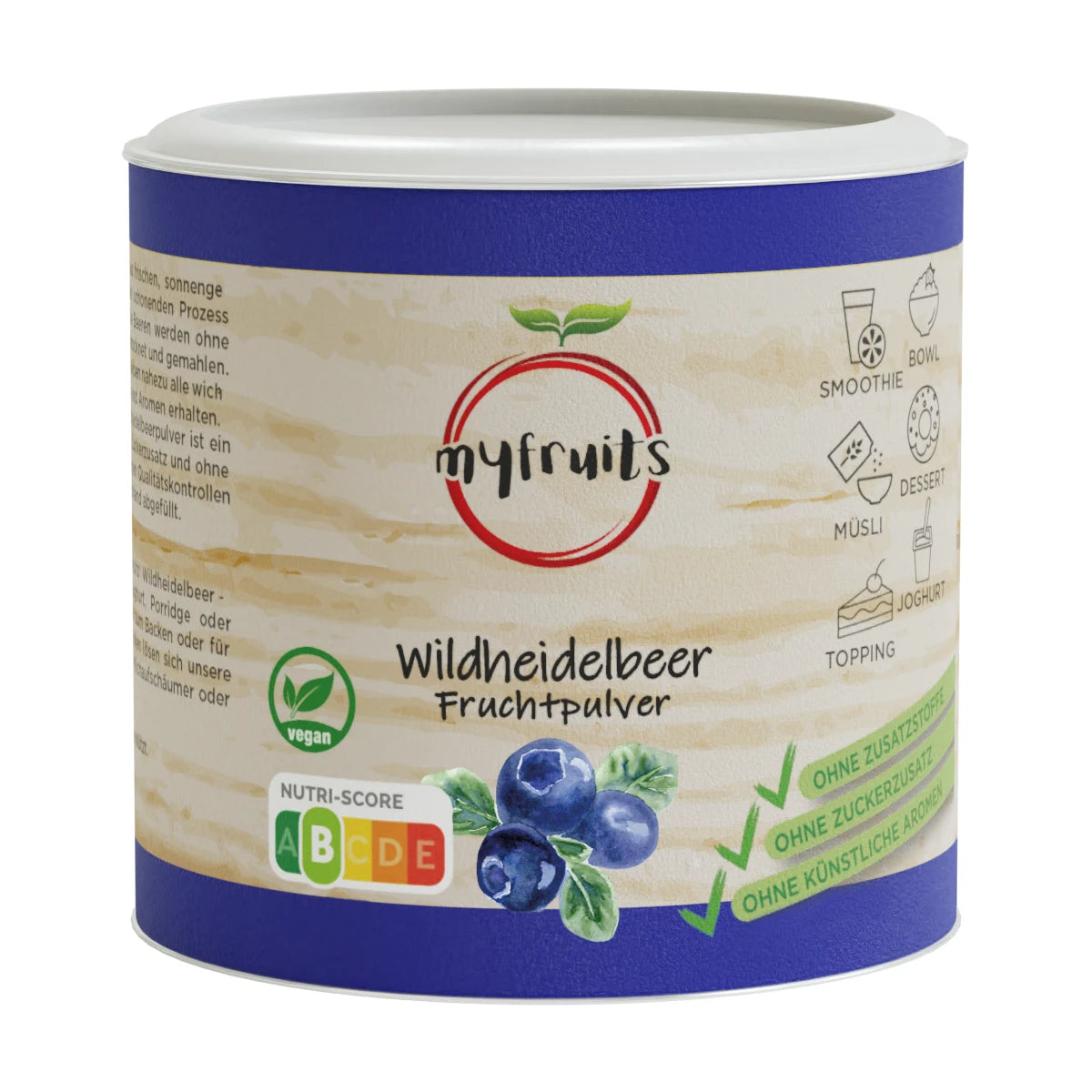 Wildheidelbeer Fruchtpulver Wildheidelbeer Fruchtpulver