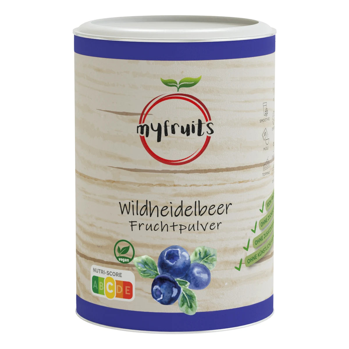 Wildheidelbeer Fruchtpulver Wildheidelbeer Fruchtpulver