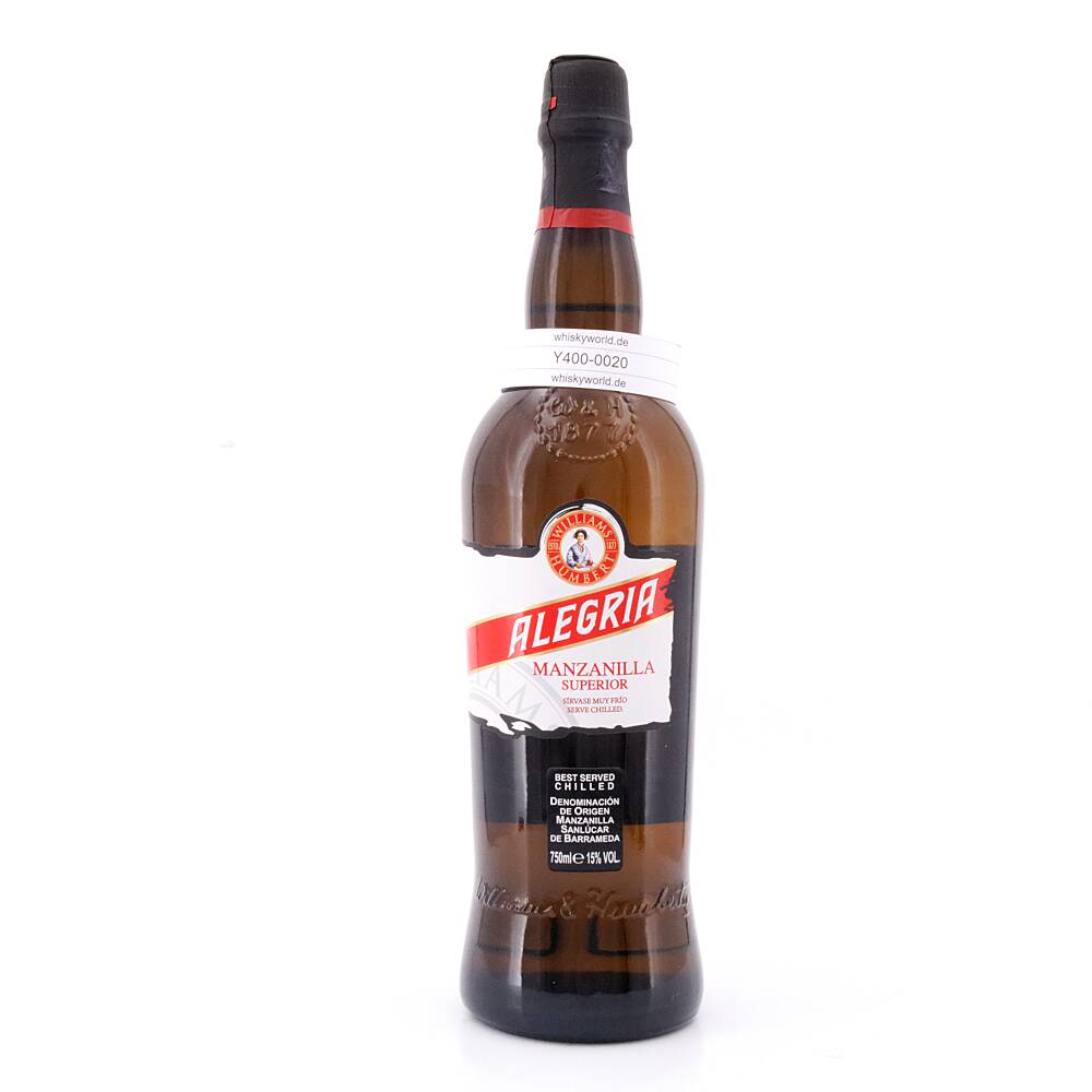 Williams & Humbert Alegria Manzanilla 0,750 L/ 15.0% vol Williams & Humbert Alegria Manzanilla 0,750 L/ 15.0% vol