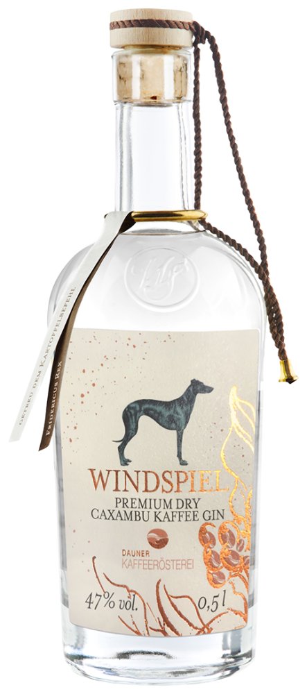 Windspiel Premium Dry Caxambu Kaffee Gin 47%vol Windspiel Premium Dry Caxambu Kaffee Gin 47%vol