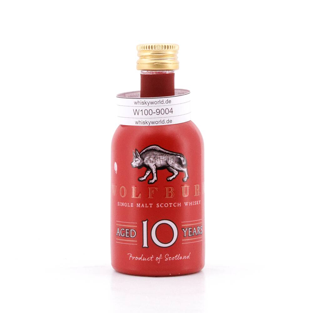 Wolfburn 10 Jahre Sherry Casks Miniatur 0,050 L/ 46.0% vol Wolfburn 10 Jahre Sherry Casks Miniatur 0,050 L/ 46.0% vol