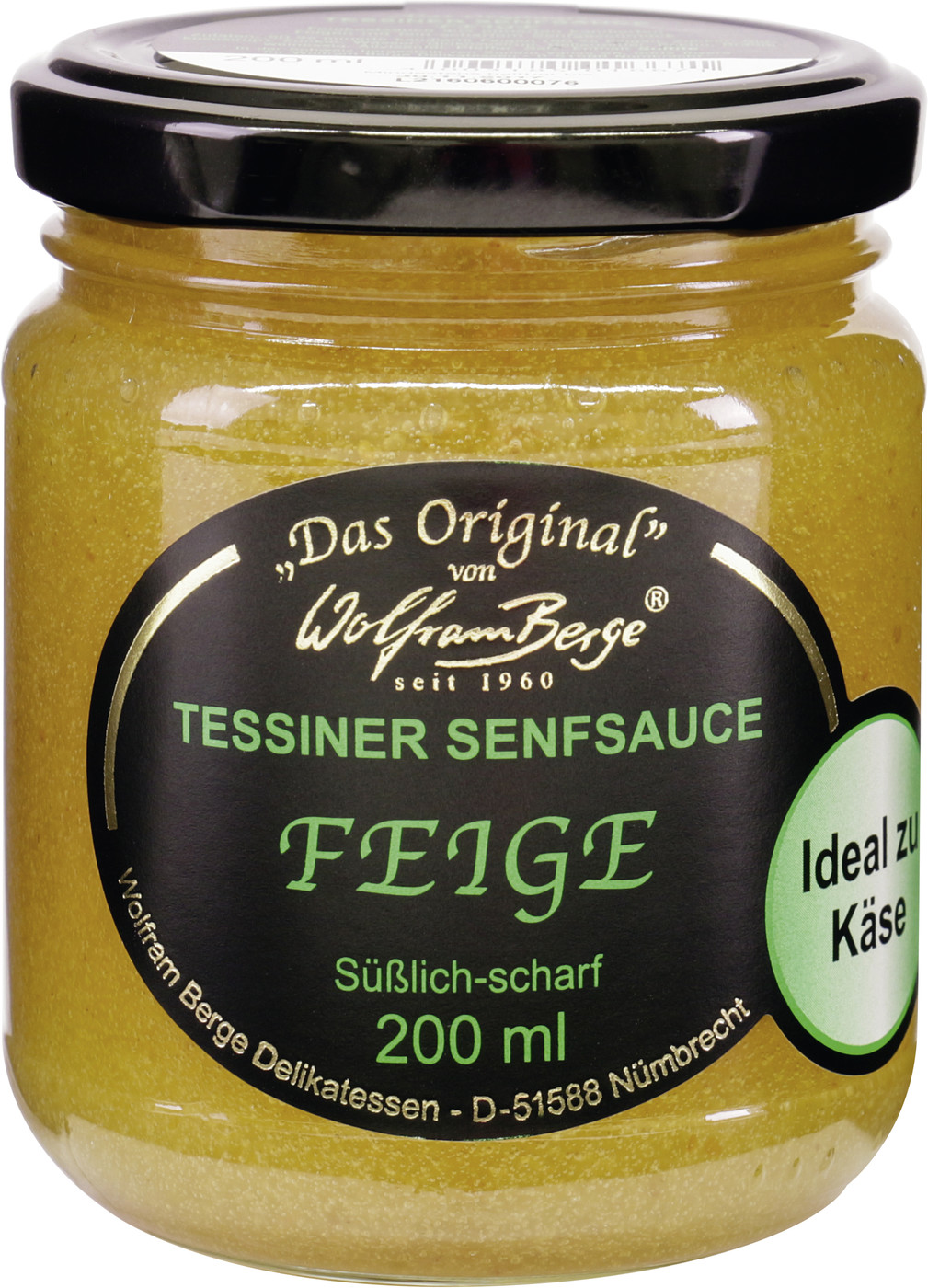 Wolfram Berge Tessiner Senfsauce Feige 200ML