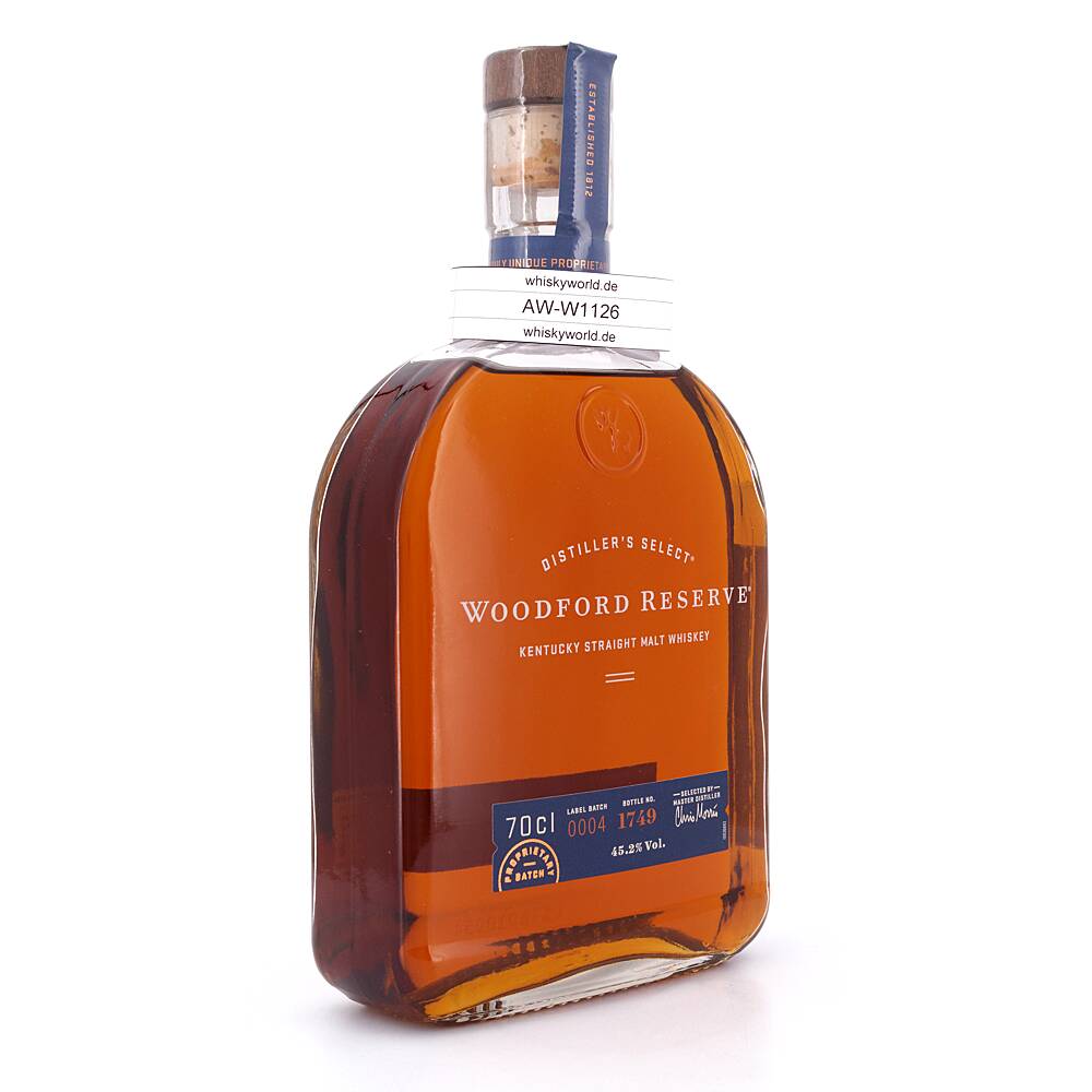 Woodford Kentucky Straight Malt Whiskey 0,70 L/ 45.2% vol Woodford Kentucky Straight Malt Whiskey 0,70 L/ 45.2% vol