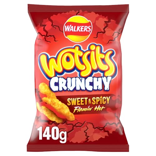 Wotsits Crunchy Flamin Hot 140 g von Walkers