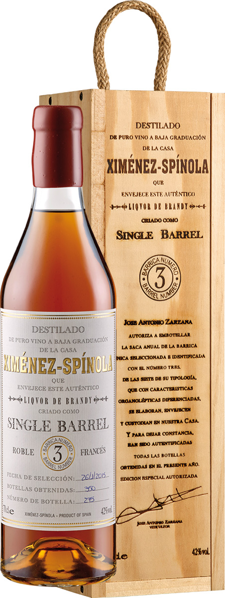 Ximénez-Spinola Brandy Single Barrel Ximénez-Spinola Brandy Single Barrel