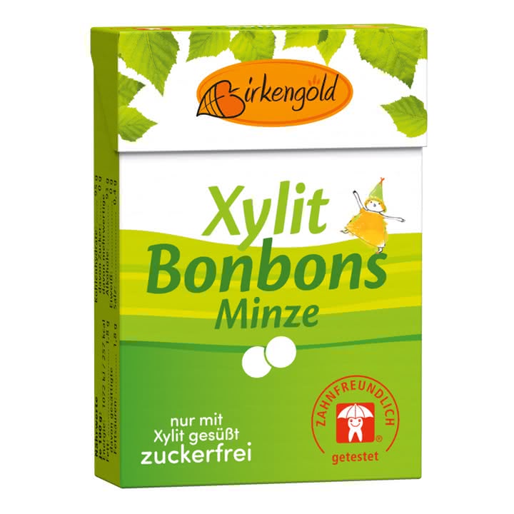 Xylit Bonbons Minze zuckerfrei