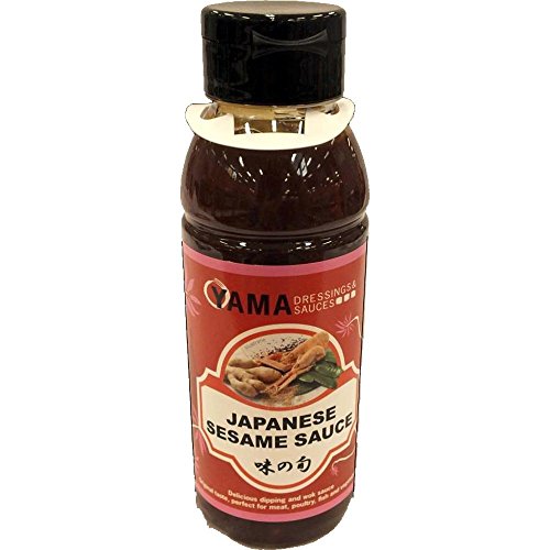 Yama Japanese Sesame Sauce 330ml Flasche (Japanische Sesam Sauce) von Yama