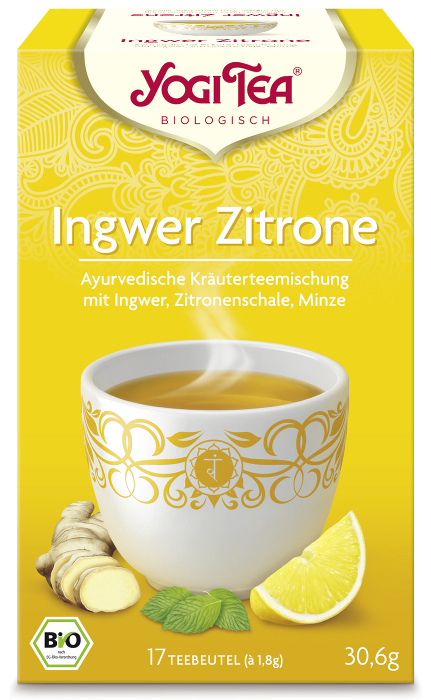 Yogi Tea Bio Ingwer Zitrone 17ST 30,6G