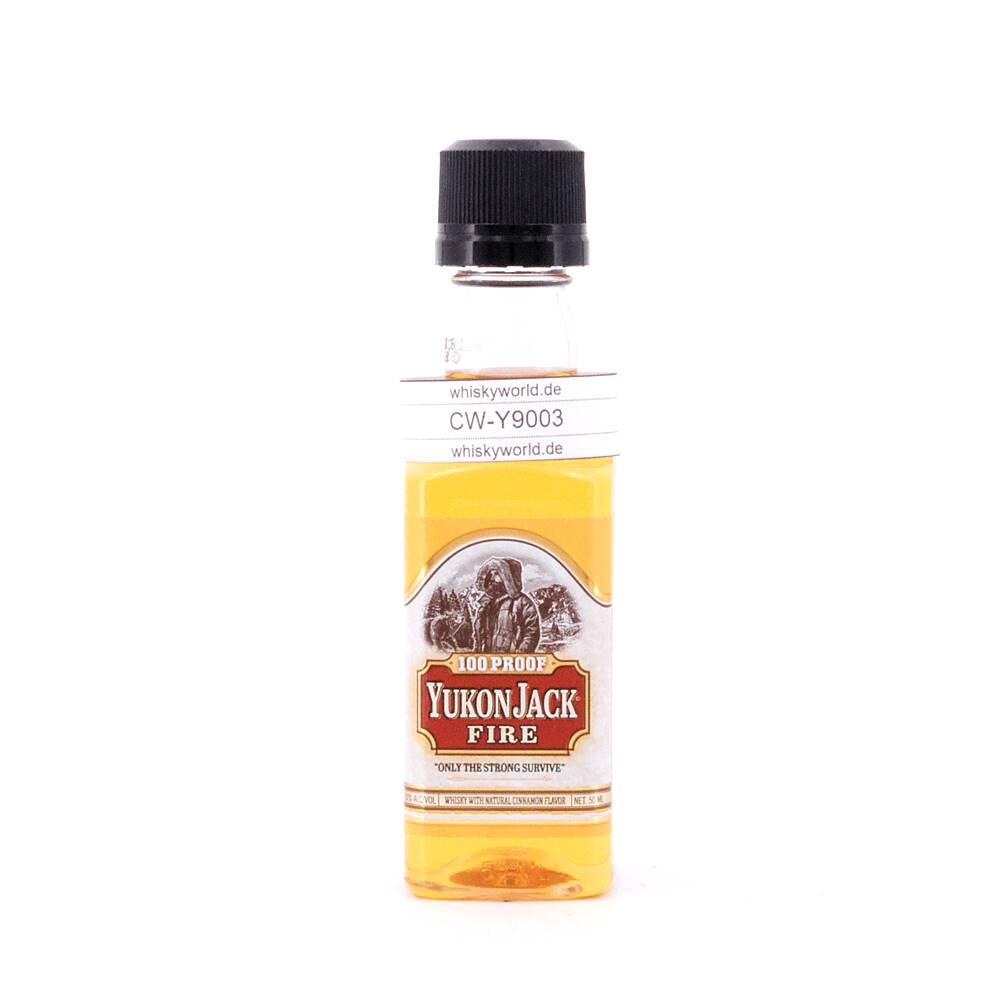 Yukon Jack Fire Likör Miniatur PET-Flasche 0,050 L/ 50.0% vol Yukon Jack Fire Likör Miniatur PET-Flasche 0,050 L/ 50.0% vol