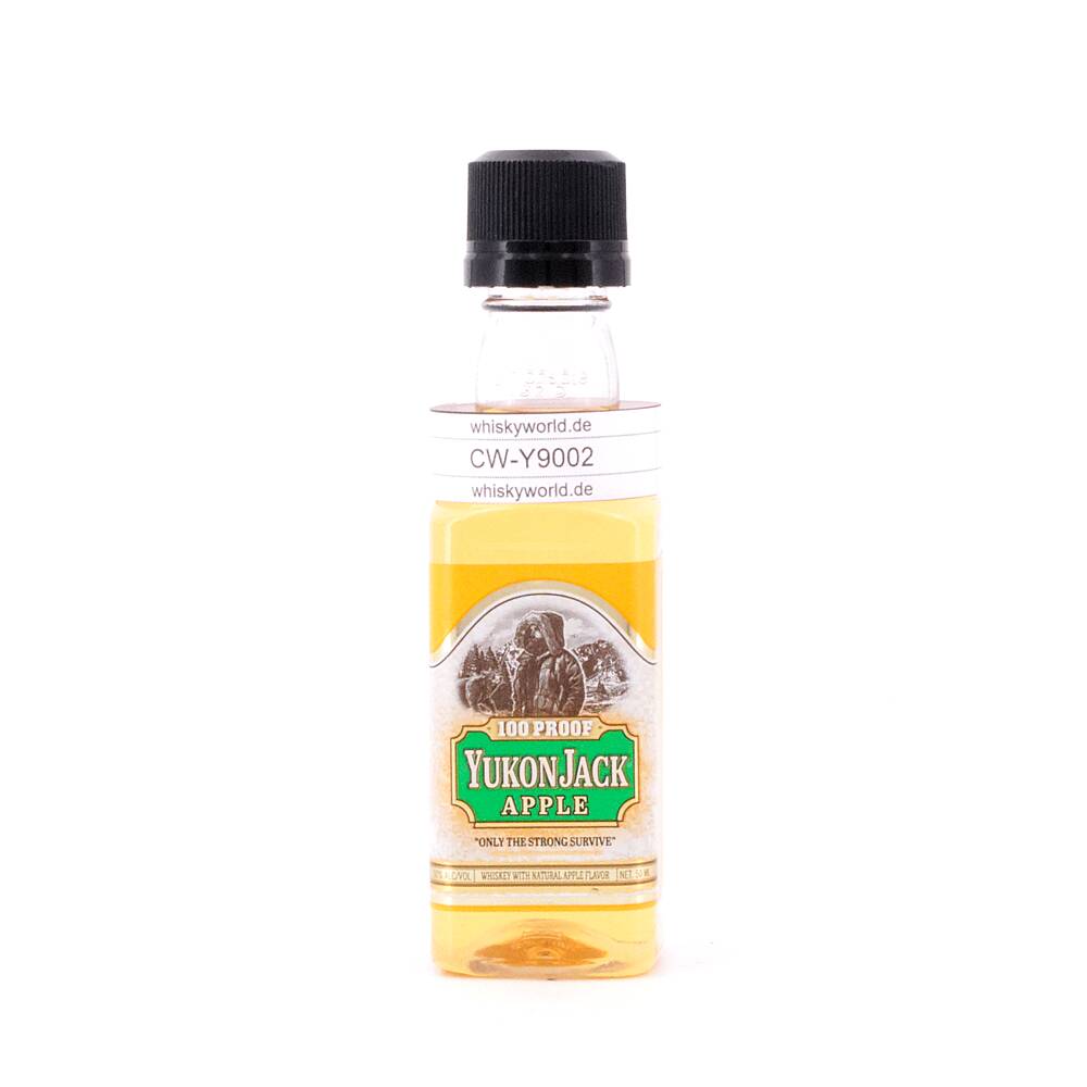 Yukon Jack Jackapple Likör Miniatur PET-Flasche 0,050 L/ 50.0% vol Yukon Jack Jackapple Likör Miniatur PET-Flasche 0,050 L/ 50.0% vol