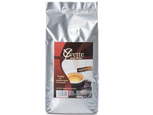 Ganze Bohne Espresso 1kg von Yvette