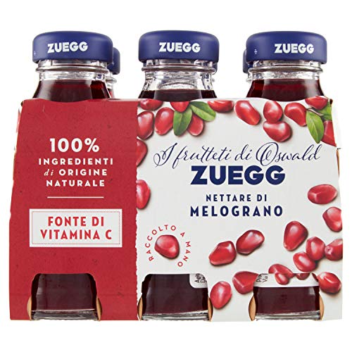 ZUEGG Granatapfelsaft Paket 6 ml Flaschen glass125 von Zuegg