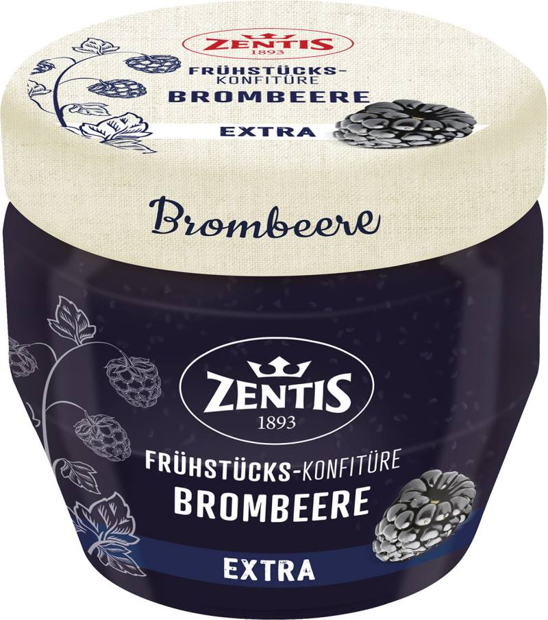 Zentis Frühstücks-Konfitüre Extra Brombeere 230G